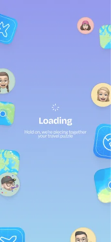 App loading screen